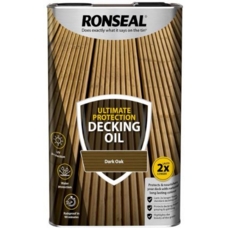 RONSEAL ULTIMATE DECKING OIL DARK OAK 5LITRE
