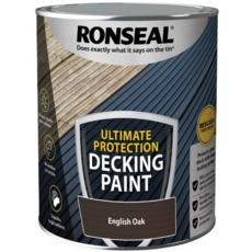 RONSEAL ULTIMATE PROTECTION DECKING PAINT ENGLISH OAK 2.5L