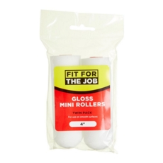 RODO MINI FOAM ROLLER REFILL 4" DUO PACK