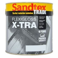 SANDTEX TRADE FLEXIGLOSS X-TRA BLACK 2.5 LITRES