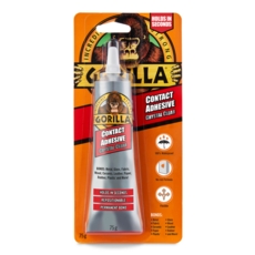 GORILLA CONTACT ADHESIVE CLEAR 75GRMS