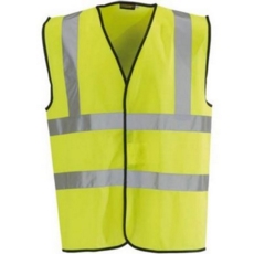 RODO BLACKROCK HI VIS WAISTCOAT EXTRA LARGE
