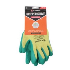 BLACKROCK LATEX GRIPPER GLOVES XL