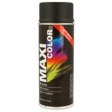 MAXICOLOR MATT DEEP BLACK RAL 9005 400ML