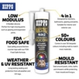 HIPPO PRESTIGE OAK 4 IN 1 SILICONE 300M CARTRIDGE