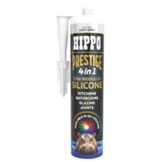 HIPPO PRESTIGE MATT WHITE 4 IN 1 SILICONE 300M CARTRIDGE