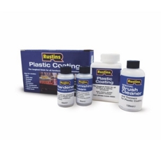 RUSTINS PLASTIC COATING CLEAR KIT