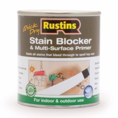 RUSTINS QD STAIN BLOCKER & MULTI SURFACE PRIMER 250MLS