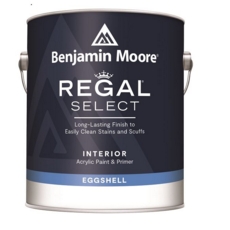 BENJAMIN MOORE REGAL SELECT EGGSHELL COLOUR (B1) 3.78L