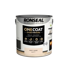 RONSEAL ONE COAT EVERYWHERE PAINT SOFT SAND MATT 2.5L