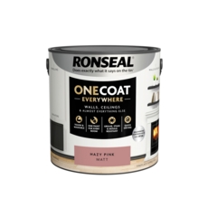 RONSEAL ONE COAT EVERYWHERE PAINT HAZY PINK MATT 2.5L