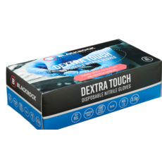 RODO BLACKROCK NITRILE GLOVES MEDIUM   100 pc