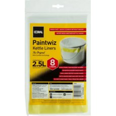 CORAL PAINTWIZ 2.5L KETTLE LINERS 8PK