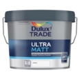 DULUX TRADE ULTRA MATT WHITE 10LITRE