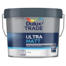 DULUX TRADE ULTRA MATT WHITE 10LITRE