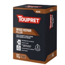 TOUPRET WOOD REPAIR FILLER POWDER WHITE  1KG