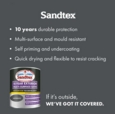 SANDTEX  10 YEAR SATIN MULTI SURFACE   ANTHRACITE 2.5L
