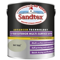 SANDTEX  10 YEAR SATIN MULTI SURFACE   BAY TREE 2.5L