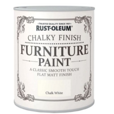 RUST-OLEUM CHALKY PAINT CHALK WHITE 2.5lt