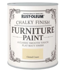 RUST-OLEUM CHALKY PAINT CLOTTED CREAM 2.5LT