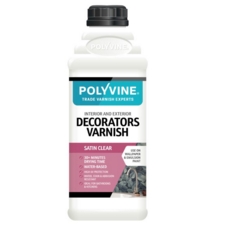 POLYVINE DECORATORS VARNISH SATIN 500MLS