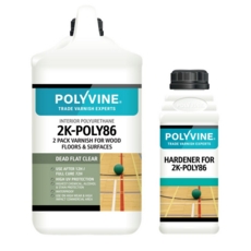 POLYVINE 2K-POLY86 KIT DEAD FLAT 4.4LITRE