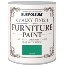 RUST-OLEUM CHALKY FURNITURE PAINT EMERALD 750ML