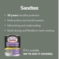 SANDTEX  10 YEAR SATIN MULTI SURFACE   FERN CANOPY 750ML