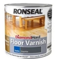 RONSEAL DIAMOND FLOOR VARNISH SATIN GRAPHITE 2.5LITRE