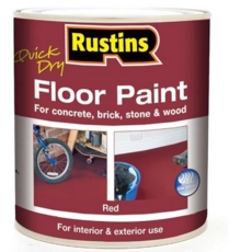 RUSTINS QUICK DRY FLOOR PAINT RED 2.5LTR