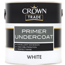 CROWN TRADE Solvent-borne Undercoat WHITE ILITRE
