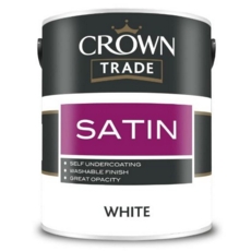 CROWN TRADE SATIN FINISH WHITE   ILITRE