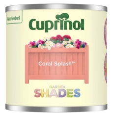 CUPRINOL GARDEN SHADES CORAL SPLASH 125MLS