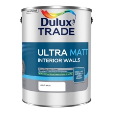 DULUX TRADE ULTRA MATT INTERIOR WALLS  COLOUR LB 5LT