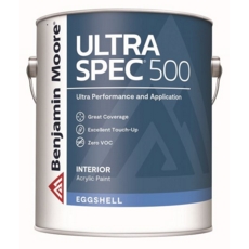BENJAMIN MOORE U SPEC 500 EGGSHELL COLOUR (B1) 3.78L