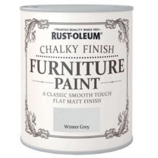 RUST-OLEUM CHALKY PAINT WINTER GREY  2.5LT